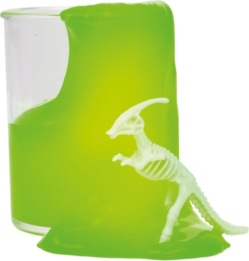 Verborgen dinosaurus-skelet voor leuk ontdekken