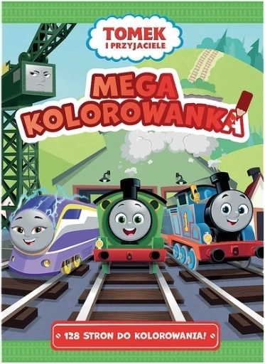 Thomas & Friends (Tomek i Przyjaciele) Mega Coloring Book for Kids