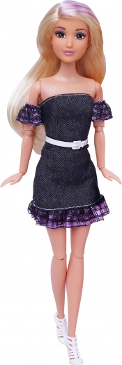 Doll in Black Dress 30 cm