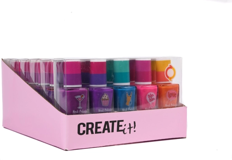 Set aus 5 Lacken in verschiedenen Farben