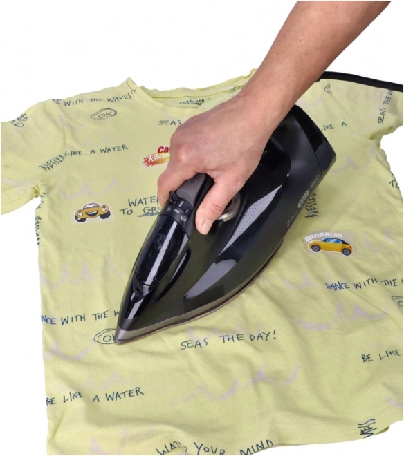 Easy, quick application with an iron