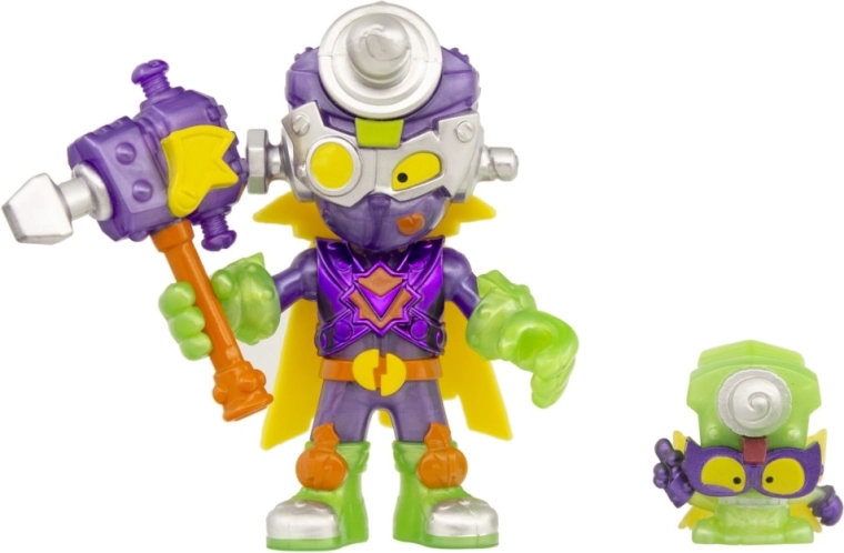 Collect heroes and villains from Kaboom City