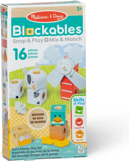 Limitless creations with 16 wooden pieces