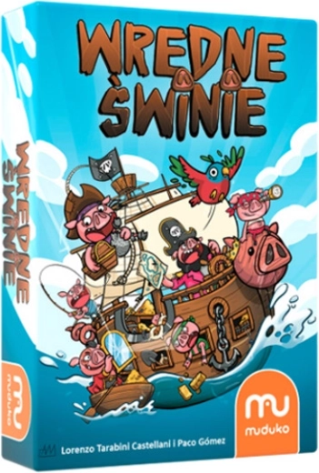 Muduko Wicked Pigs – a fast family card game about pirate loot