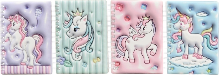 Soft 3D unicorn covers