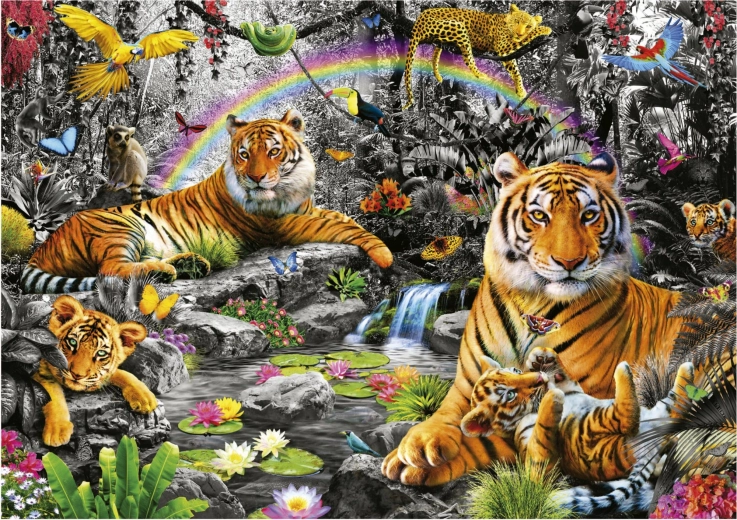 Puzzel Geweldige Jungle 1500 stukjes