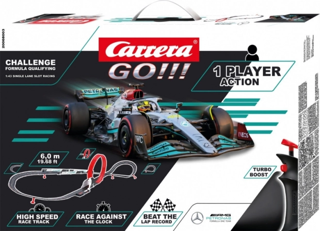 Carrera GO!!! racing set Mercedes F1 Hamilton