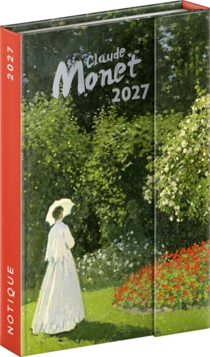 Notique magnetische weekagenda Claude Monet 2027, 11 × 16 cm