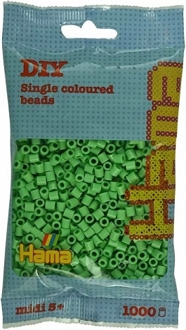Hama MIDI fusible beads grass green 1000 pcs