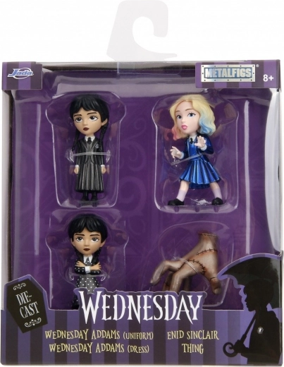 JADA metalen figuren Wednesday 4 stuks 6,5 cm