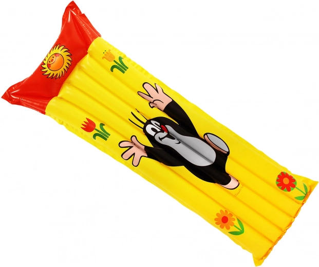 Inflatable Mattress with Little Mole