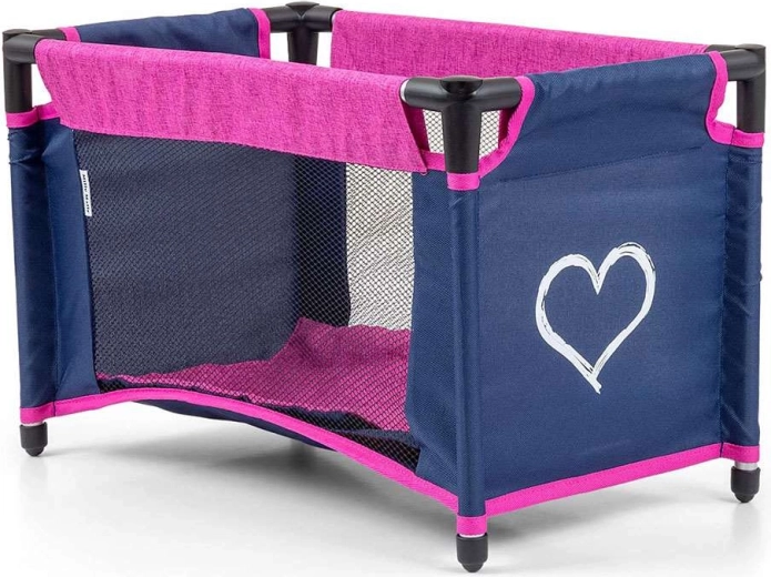 Lit de voyage avec maille et linge de lit doux