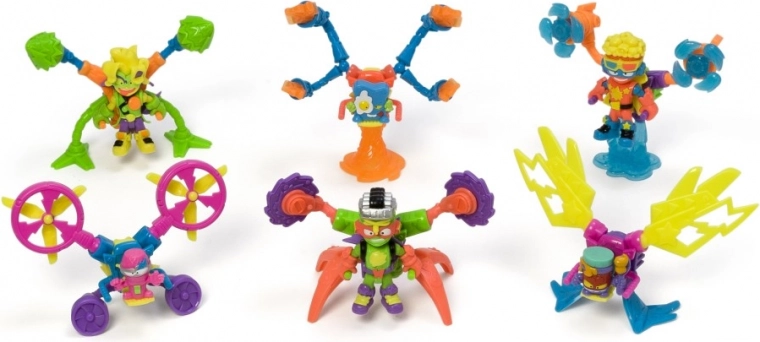 Figurine SuperThing unique au style néon