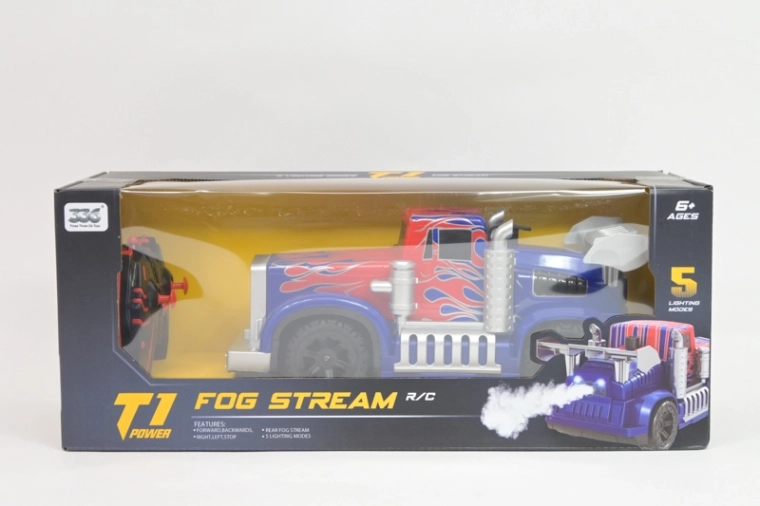 RC monstertruck met stoom-effect Fog Stream