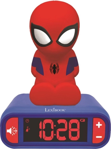 Alarm Clock with Night 3D Light Spider-Man