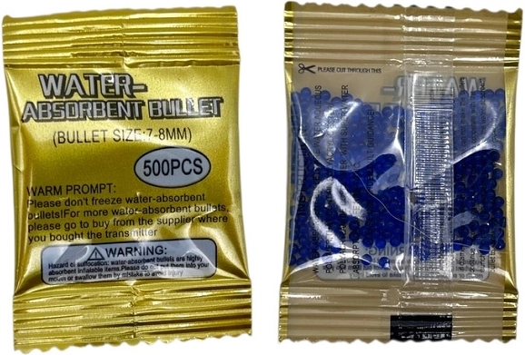 Billes en sachet 500 pcs – sèches