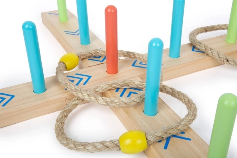 Rope rings with a comfortable grip