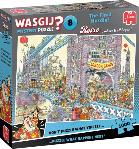 Puzzle JUMBO WASGIJ Mystery 8 De laatste hindernis 1000 stukjes