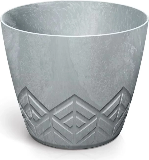 Bloempot met betoneffect 15,8 cm