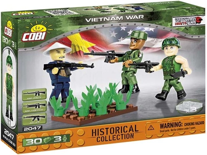 COBI Historical Collection Vietnam War set of 3 figures