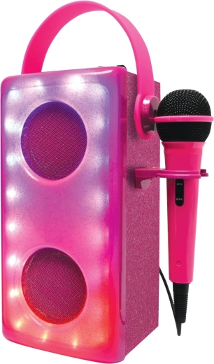 Sofortiges Karaoke mit mitgeliefertem Mikrofon