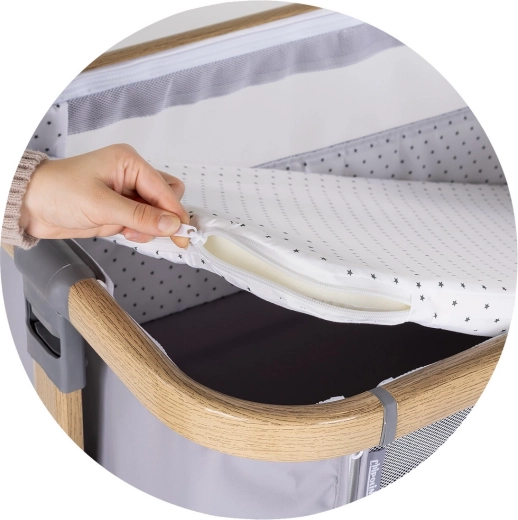 Practical mattress with removable cover