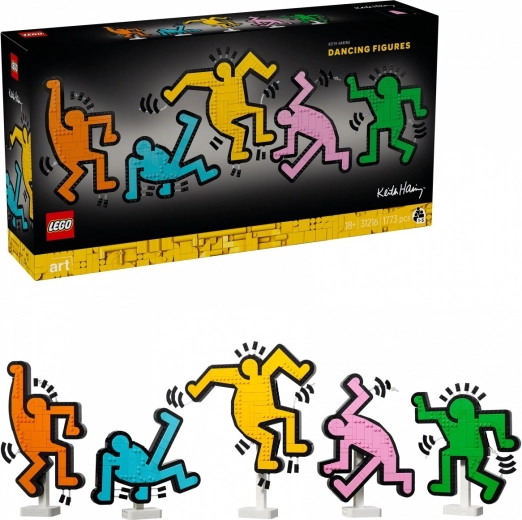 LEGO Art Keith Haring – Dancing Figures