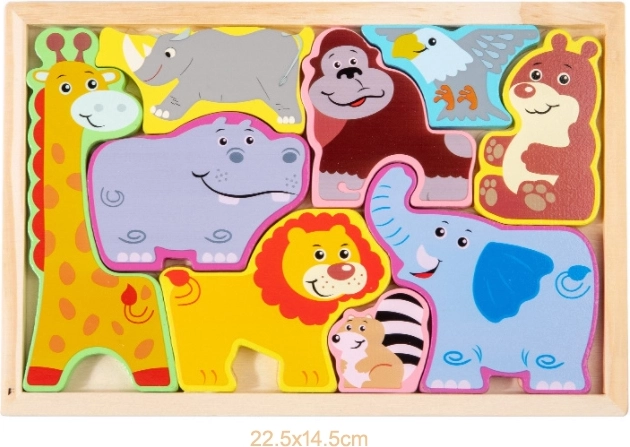 Wooden Zoo Puzzle