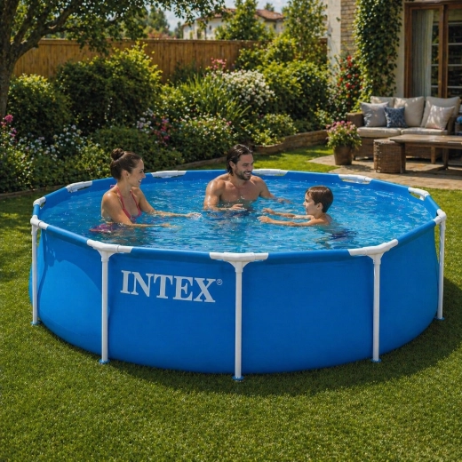 Structure tubulaire stable pour une baignade en toute sécurité