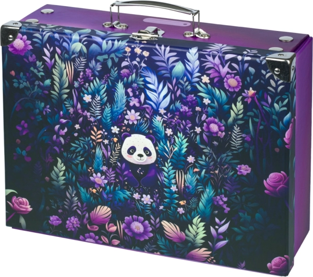Folding School Case Jungle Panda by Baagl