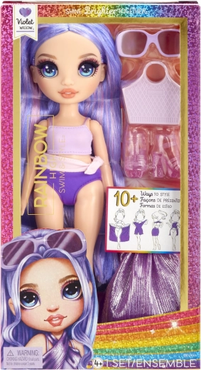 Doll Rainbow High Beach Style - Purple