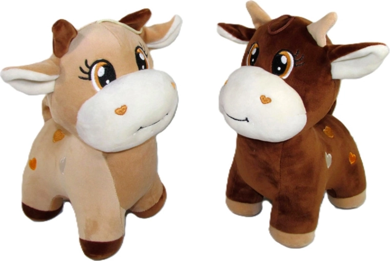 Vachette en peluche 19 cm