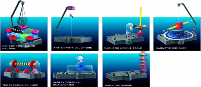 Jeu de construction magnétique 4M Antigravité
