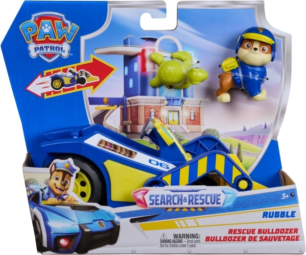 PAW Patrol Rettungsfahrzeug Rubble mit Bulldozer