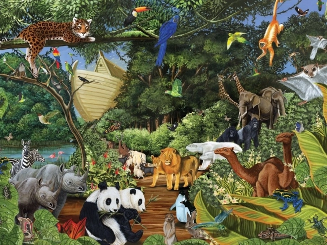 Familiepuzzel Noach’s ark 350 stukjes COBBLE HILL