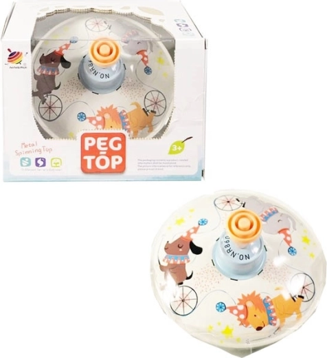 toupie métallique pour enfants 11 cm