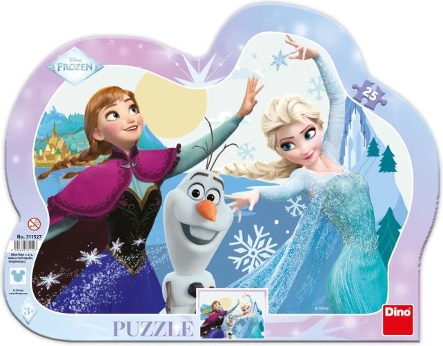 Anna and Elsa – Shaped Kids' Puzzle, 25 pieces