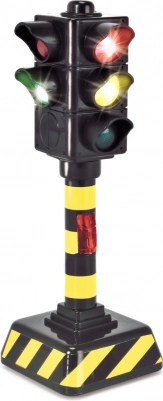 verkeerslicht met geluid en automatische lichtwisseling 12 cm