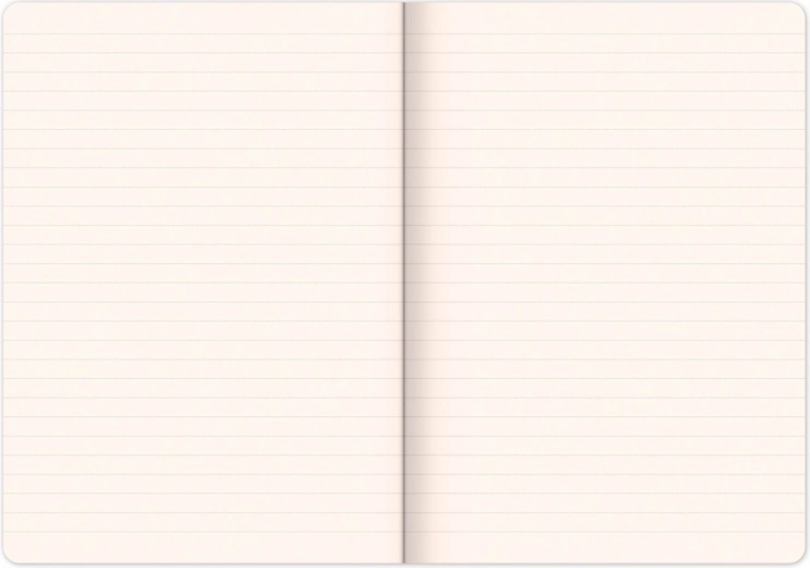 Comfortable writing on lined paper