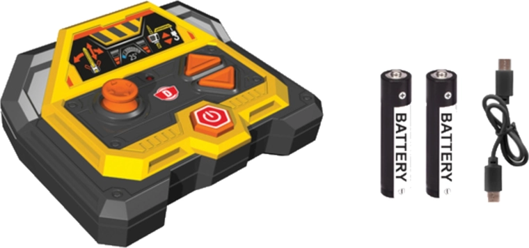 Commande à distance précise et recharge USB