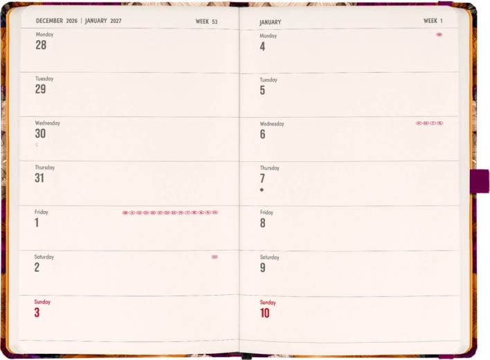 Agenda et carnet en un