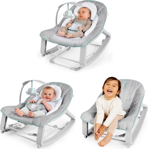 3-in-1: swaying, swinging, and stable seat