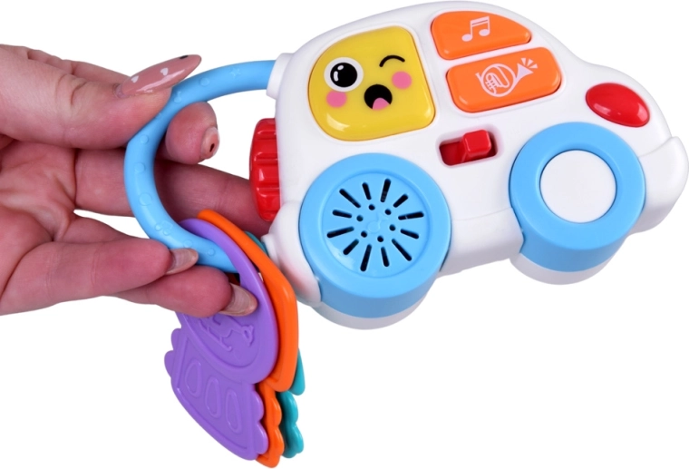 Afneembaar autootje met sleutels