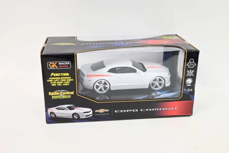 Voiture RC Camaro Copo blanche