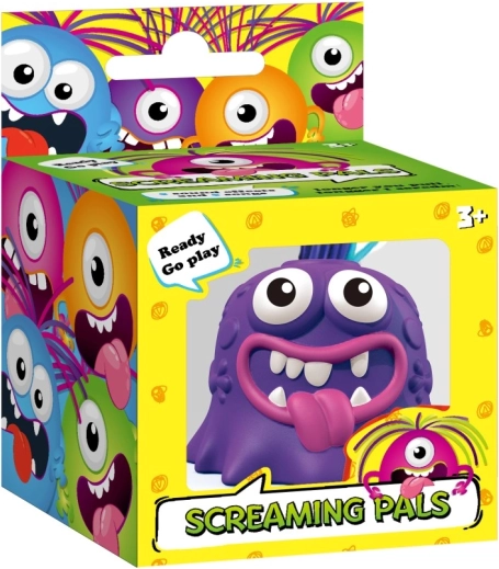 Schreeuwende monster grap voor kinderen