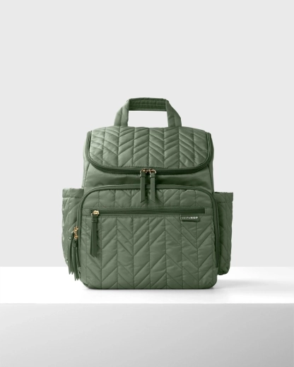 Skip Hop diaper backpack Forma Sage