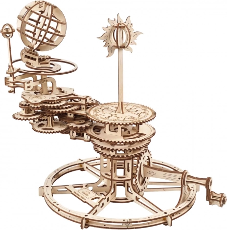 Houten mechanische puzzel tellurium UGEARS