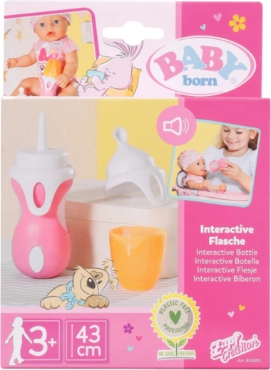 Biberon et cuillère interactifs pour poupées BABY Born