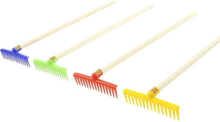 Kinderhark met houten steel 67 cm WADER-POLESIE