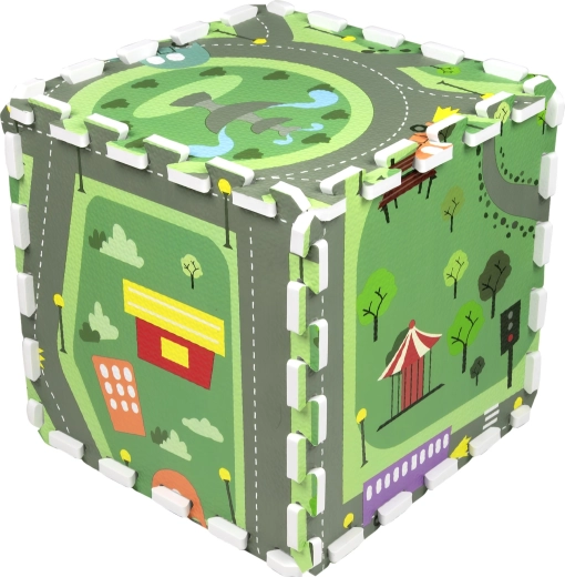 Build flat layouts and 3D shapes